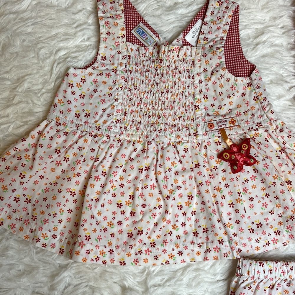 McBaby Floral 0-3 months Three Piece Set - Picture 4 of 12